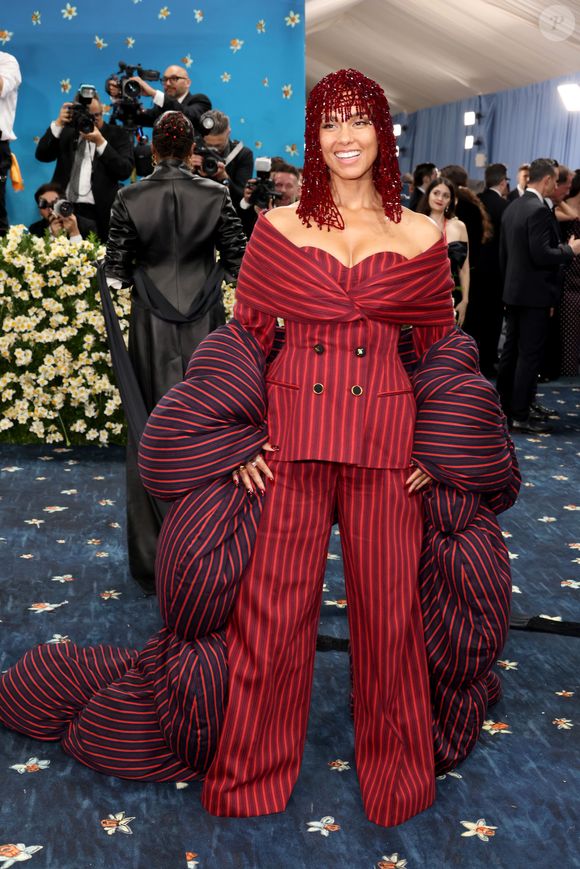 NEW YORK, NEW YORK - MAY 05: Alicia Keys attends the 2025 Met Gala Celebrating "Superfine: Tailoring Black Style" at Metropolitan Museum of Art on May 05, 2025 in New York City.  (Photo by John Shearer/WireImage)