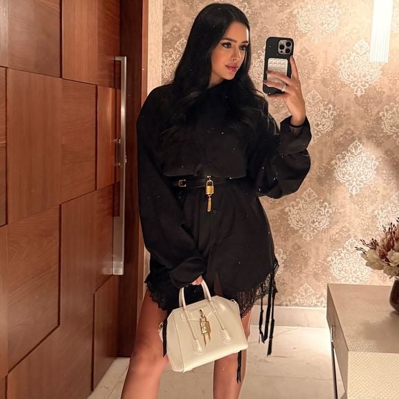 Bruna Biancardi publicou no Instagram uma foto onde Mavie e Helena brincavam juntas, mas apagou pouco tempo depois