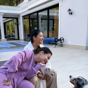 As irmãs Simone e Simaria se reuniram neste sábado, dia 08 de novembro, em uma reunião de amigos