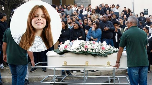 Corpo da atriz mirim do SBT Millena Brandão, de 11 anos, é enterrado sob aplausos e comoção de amigos e familiares
