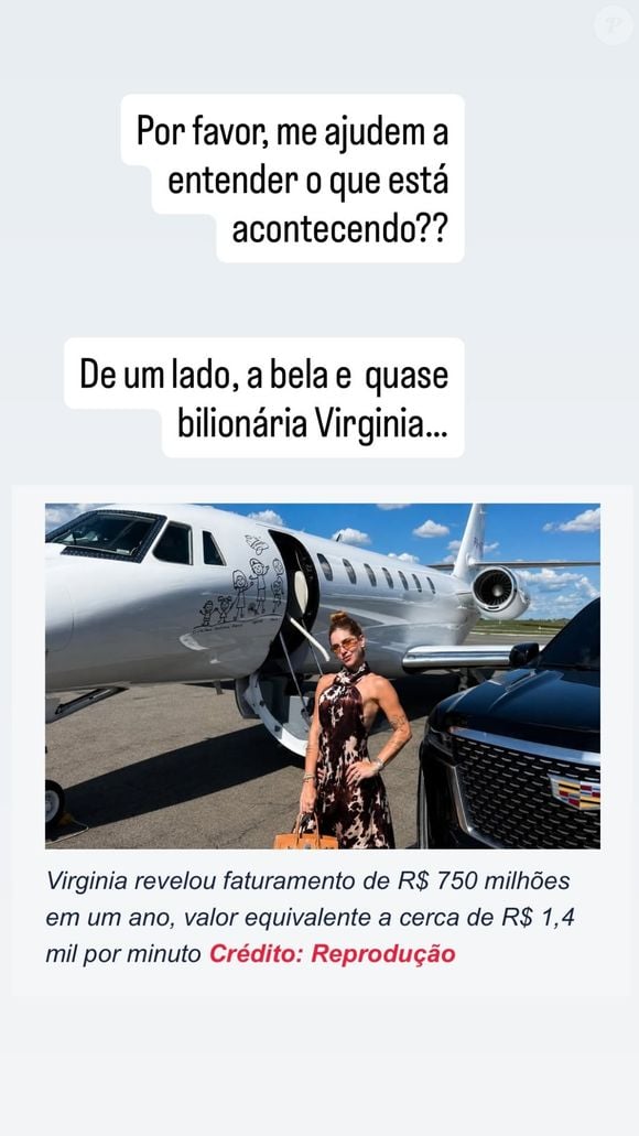 Luisa Mell se mostrou indignada por Virginia Fonseca arrecadar R$ 50 mil durante live, mas ponderou: 'Não é um ataque a ela. É entender o que está acontecendo!'