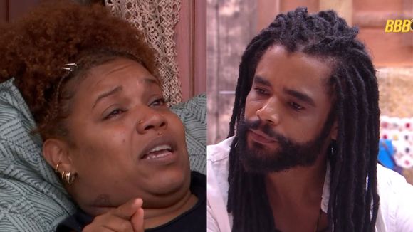 Trégua entre rivais! Após troca de farpas, Camilla e Diogo desabafam sobre a relação, e sister cai no choro: 'Não sou isso'