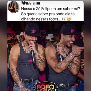 Poliana Rocha reagiu aos elogios direcionados à aparência do filho Zé Felipe nas redes sociais