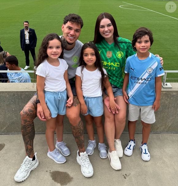Ederson e Lais Moraes: são pais de Yasmin, nascida em 2017, Henrique, nascido em 2018, e Laura, nascida em 2020