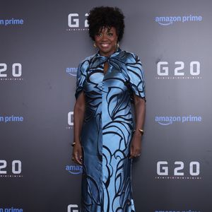 Viola Davis lança filme 'G-20' na Urca, Rio de Janeiro
