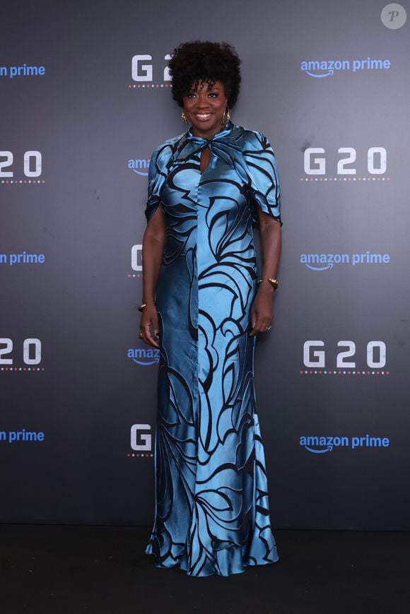Viola Davis lança filme 'G-20' na Urca, Rio de Janeiro