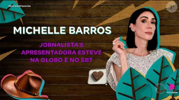 Agora em 'A Fazenda', Michelle Barros está pronta para mostrar ao Brasil sua nova beleza, sem filtros e com responsabilidade