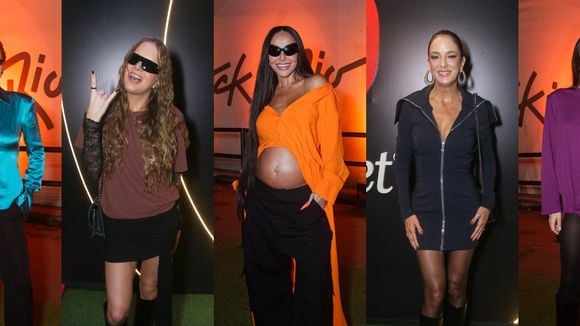 Estou obcecado por estes 67 looks dos famosos no penúltimo dia do Rock in Rio 2026: transparência, couro, assimetria e muito estilo marcam produções de Sabrina Sato, Giovanna Ewbank, Camila Queiroz e mais - e eu já quero a maioria no meu guarda-roupa!