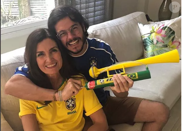 Fátima Bernardes atualmente é casada com Túlio Gadêlha