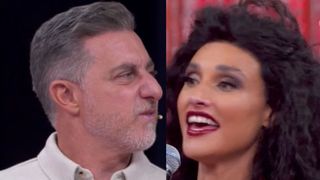 'Mulher bi': Débora Nascimento assume orientação sexual na TV e web detona Luciano Huck. 'Cortou ela'
