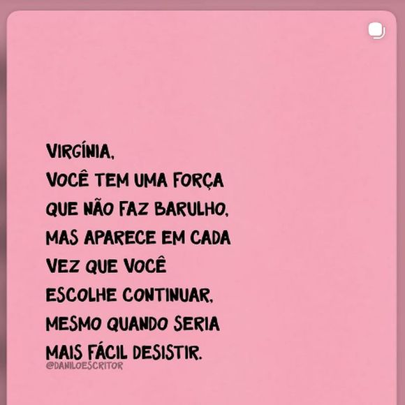 Virgínia Fonseca assumiu que 'seria mais fácil desistir'