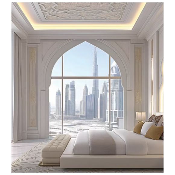 Apartamento comprado por Vini Jr. em Dubai também tem vista para Burj Khalifa, o edifício mais alto do mundo, com 828 metros de altura