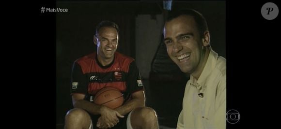 Tadeu Schmidt e Oscar Schmidt eram inseparáveis