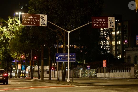 Após morte, Preta Gil foi homenageada pela prefeitura do Rio com placas que batizam o 'circuito de blocos'