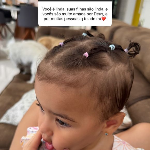 Bruna Biancardi também agradeceu o carinho dos fãs