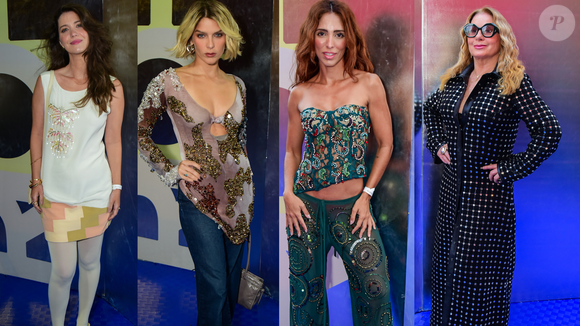 Brilho no topo! Estes 7 looks de famosas na Rio Fashion Week provam que pedrarias e aplicações são a tendência mais forte para festas em 2026