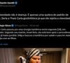 Humorista questiona discurso da influenciadora sobre aceitação corporal no X, antigo Twitter