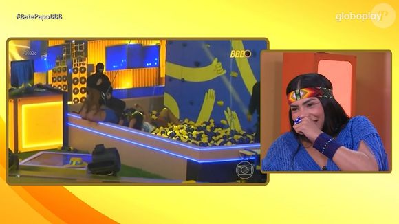 Marciele se divertiu com os beijos que trocou no 'BBB 26'