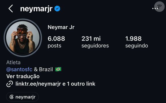 Antes mesmo do anúncio oficial da Seleção Brasileira, Neymar Jr. já dava indícios da convocação ao alterar sua biografia no Instagram para 'Brazil'. Minutos depois, o nome do atacante foi confirmado por Carlo Ancelotti para o Mundial de 2026