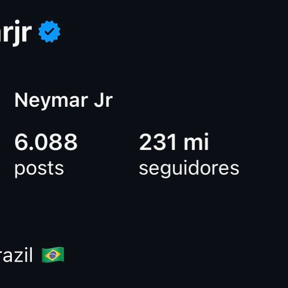 Antes mesmo do anúncio oficial da Seleção Brasileira, Neymar Jr. já dava indícios da convocação ao alterar sua biografia no Instagram para 'Brazil'. Minutos depois, o nome do atacante foi confirmado por Carlo Ancelotti para o Mundial de 2026