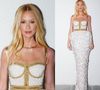 Marina Ruy Barbosa faz primeira aparição loiríssima para Cannes 2025 com vestido luxuoso Balmain. Fotos do look!