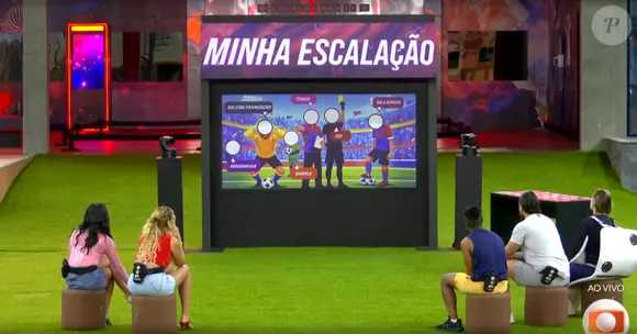 ‘BBB 26’: no terceiro Sincerão, participantes tinham que montar um elenco de partida de futebol