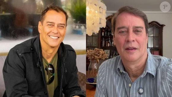 O ator Marcello Antony também recorreu ao transplante para acabar com suas entradas e garantiu um visual bem natural