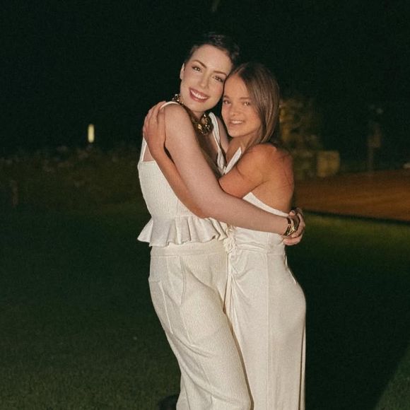 Rafaella Justus celebrou a chegada de 2025 na companhia da irmã, Fabiana Justus