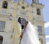Foto do casamento de Jão (Fabricio Boliveira) e Madalena (Jéssica Ellen) na novela Volta por Cima