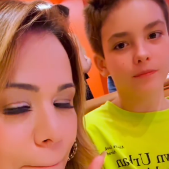 Alezinho interage com Flavinha Cheirosa em vídeo publicado pela apresentadora, apontada por internautas como novo affair de Alexandre Correa