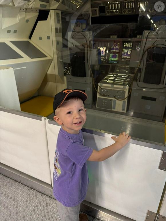 Hoje com 3 anos, River, filho de Brianne e Chris, é a mais pura fofura!