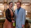 Marieta (Cacá Ottoni) e Poliana (Matheus Nachtergaele) assumem um namoro assexual na novela Vale Tudo