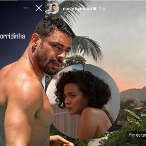 Fugindo da treta? Cauã Reymond posta 'corridinha zen' após climão com Bella Campos e reunião tensa com direção da Globo