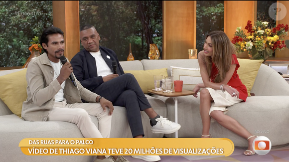 Thiago Viana esteve no 'Encontro com Patrícia Poeta' desta quinta-feira (13) onde comentou sobre sua mudança radical
