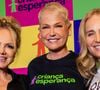 A apresentadora relembrou a disputa que envolveu seu nome, Xuxa e Eliana e classificou o cenário vivido pelas três como uma 'situação péssima'