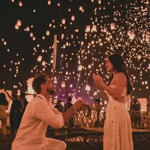 Há um ano, Larissa Manoela e André Luiz Frambach renovaram os votos de casamento na Tailândia