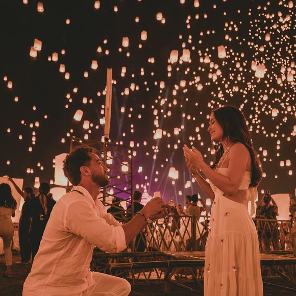 Há um ano, Larissa Manoela e André Luiz Frambach renovaram os votos de casamento na Tailândia