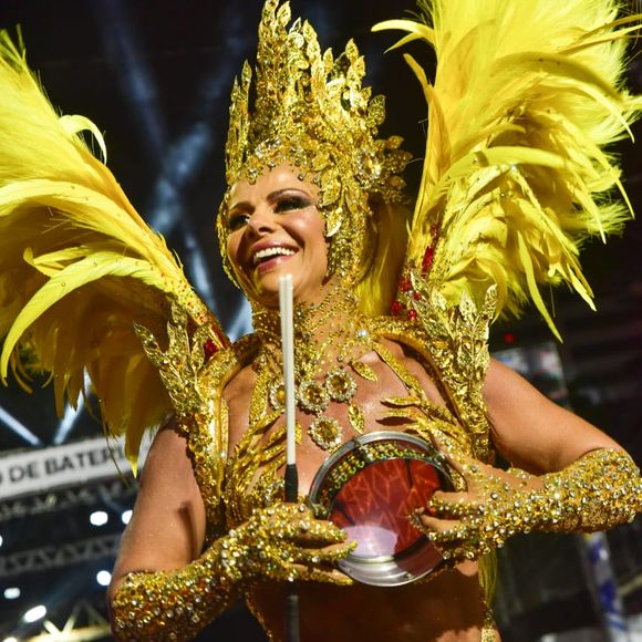 Carnaval 2025: Viviane Araujo é a rainha de bateria do Salgueiro