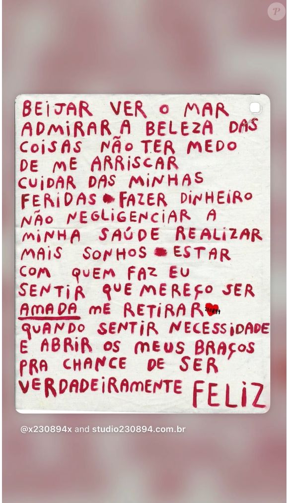 Bruna Marquezine compartilhou reflexão horas após flagra aos beijos com Shawn Mendes em Alagoas: 'Mereço ser amada'