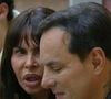Gretchen se irritou e chegou a pedir para Esdras não olhar Talira no ao vivo do 'Power Couple Brasil 7'