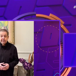 Faustão fez uma rara aparição na televisão ao homenagear o filho, João Silva, durante o 'Programa do João', no SBT