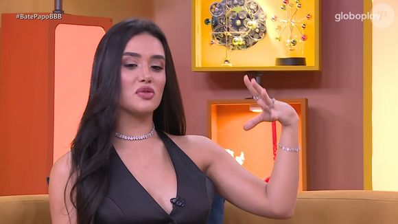 A participação de Jordana no Bate-Papo BBB repercutiu nas redes após a ex-sister tentar justificar a frase sobre não ter 'cara de vítima': 'Eu sempre fui muito julgada pela aparência: 'patricinha', 'filhinha de mamãe'