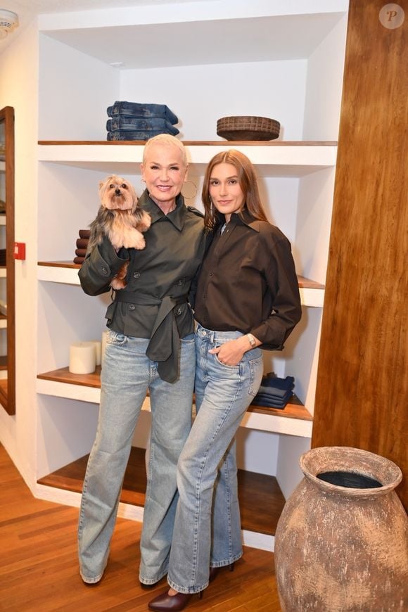 Xuxa Meneghel não se desgruda da pet Doralice