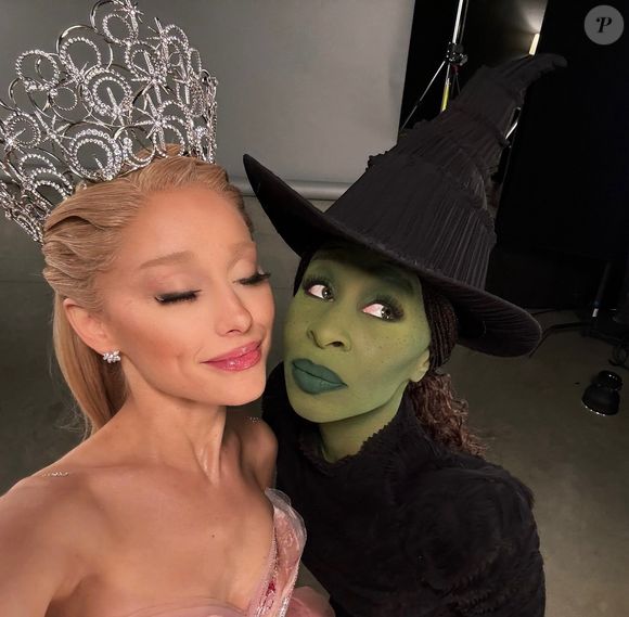 No ano passado, Ariana Grande se uniu à Cynthia Erivo no filme 'Wicked'