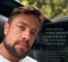 Desde sua alta clínica, Rafael Cardoso tem compartilhado diversas lições aos seguidores nas redes sociais