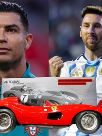 Nem Bola de Ouro, nem gol: Messi e Cristiano Ronaldo protagonizaram duelo secreto por Ferrari rara de R$ 176 milhões
