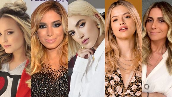 Lembra dessas 15 famosas loiras? Essas celebridades deram adeus ao cabelo claro e arrasaram como morenas: Anitta, Agatha Moreira e mais!