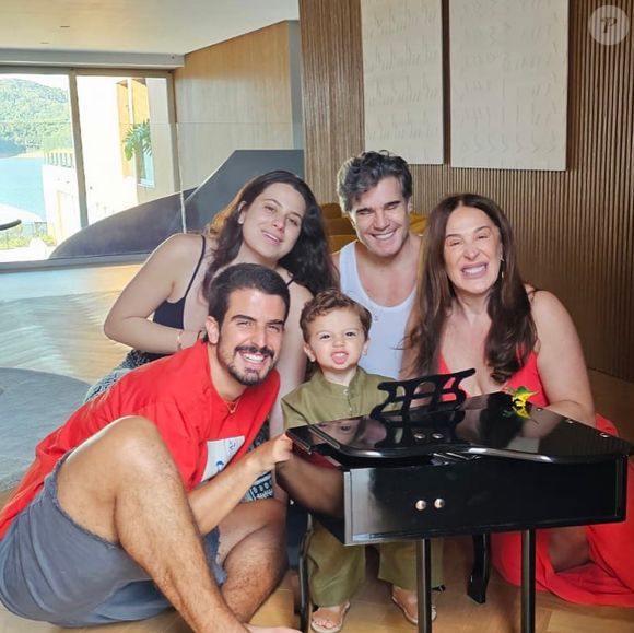 Claudia Raia também é mãe de Enzo e Sophia