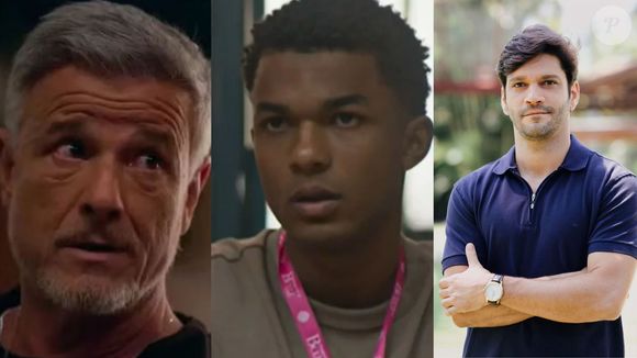 Jaques (Marcello Novaes) e Samuel (Juan Paiva) brigam feio em 'Dona de Mim' por conta da morte de Abel