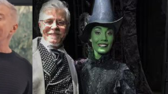 Do nada! 'Três Graças' vira musical por alguns segundos e Miguel Falabella entrega TUDO em publi inusitada de 'Wicked'; assista